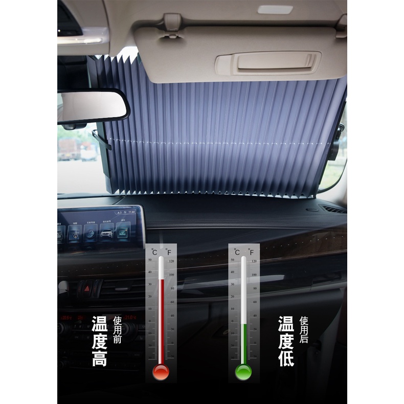 Automatic Sun Shield|Pelindung Anti Panas Dashboard Mobil UV Matahari - Aluminium