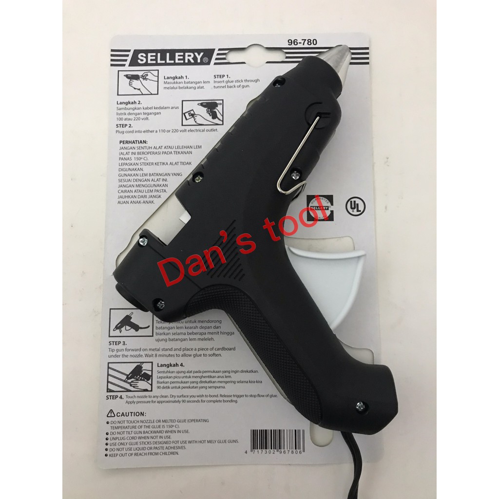 Glue Gun / Alat Tembak Lem Batangan ukuran Besar 40 Watt