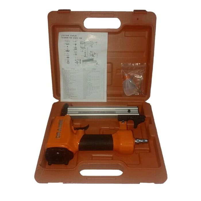 ORANGE F30 ORANGE Mesin air nailer F30 staples angin tembak paku Alat/Mesin Staples/Paku Tembak