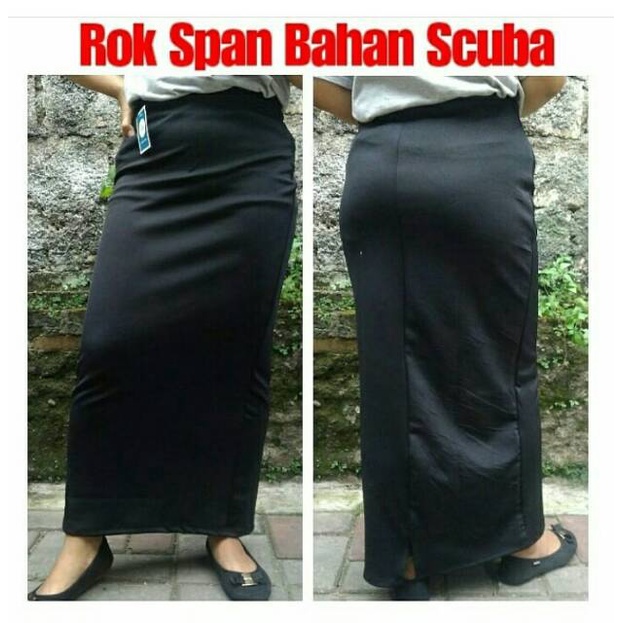 GROSIRAN rok span scuba/rok wanita untuk kerja/rok kerja