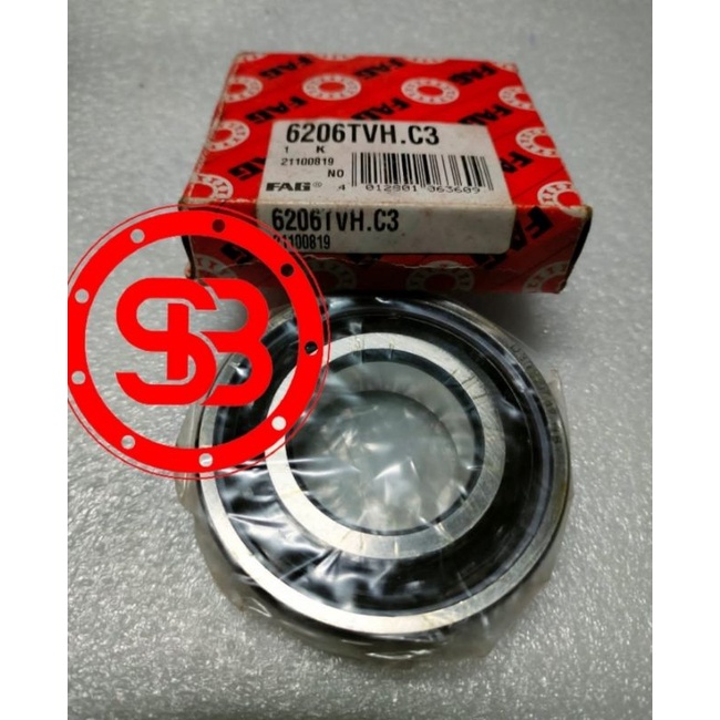 Bearing 6206 TVH C3 FAG ORIGINAL