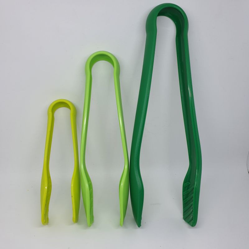 capit kue set 3 / plastic food clip / cake tongs / bakery clip