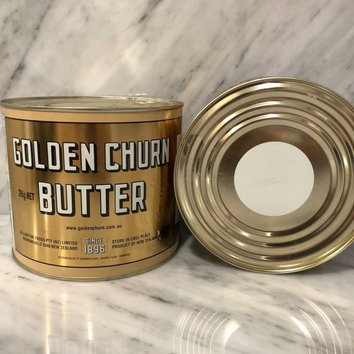 

101bfbb Golden Churn Butter Mentega Halal - 2Kg Xa201As