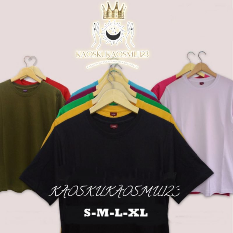 (PROMO)KAOS POLOS DISTRO PAKAIAN PRIA WANITA ATASAN Kaos ONECK VNECK OVERSIZE KAOS POCKET TEE KAOS R