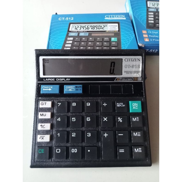 

KALKULATOR MESIN HITUNG CITIZEN/Merk lain 512T 12DIGIT READY SAMARINDA