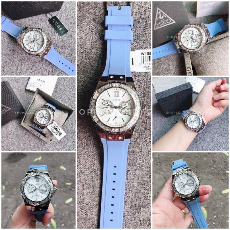 Guess W1053L5 Limelight Authentic - Garansi dist 1yr, Include Box Original