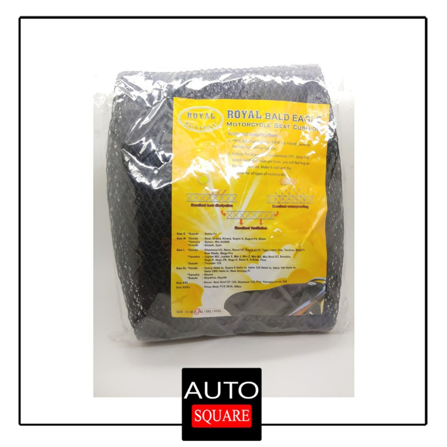 (DISKON) Sarung Jok Jaring Jok Motor Ukuran L Supra X 125 Karisma Revo Tiger