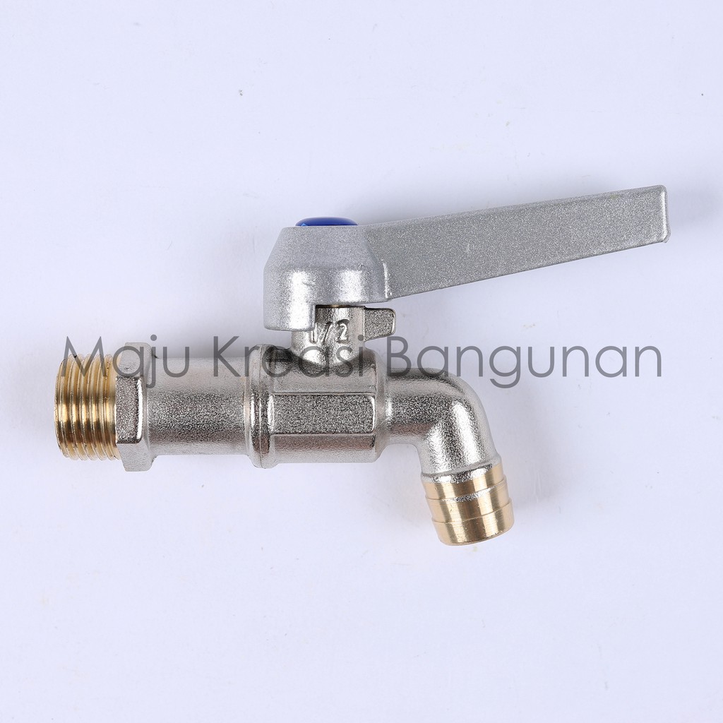 Kran Taman Kuningan Soligen Keran Air A08 A 08 Engkol Bola 1/2&quot; 3/4&quot; 1/2 Inch Inci 3/4 Inch Inci