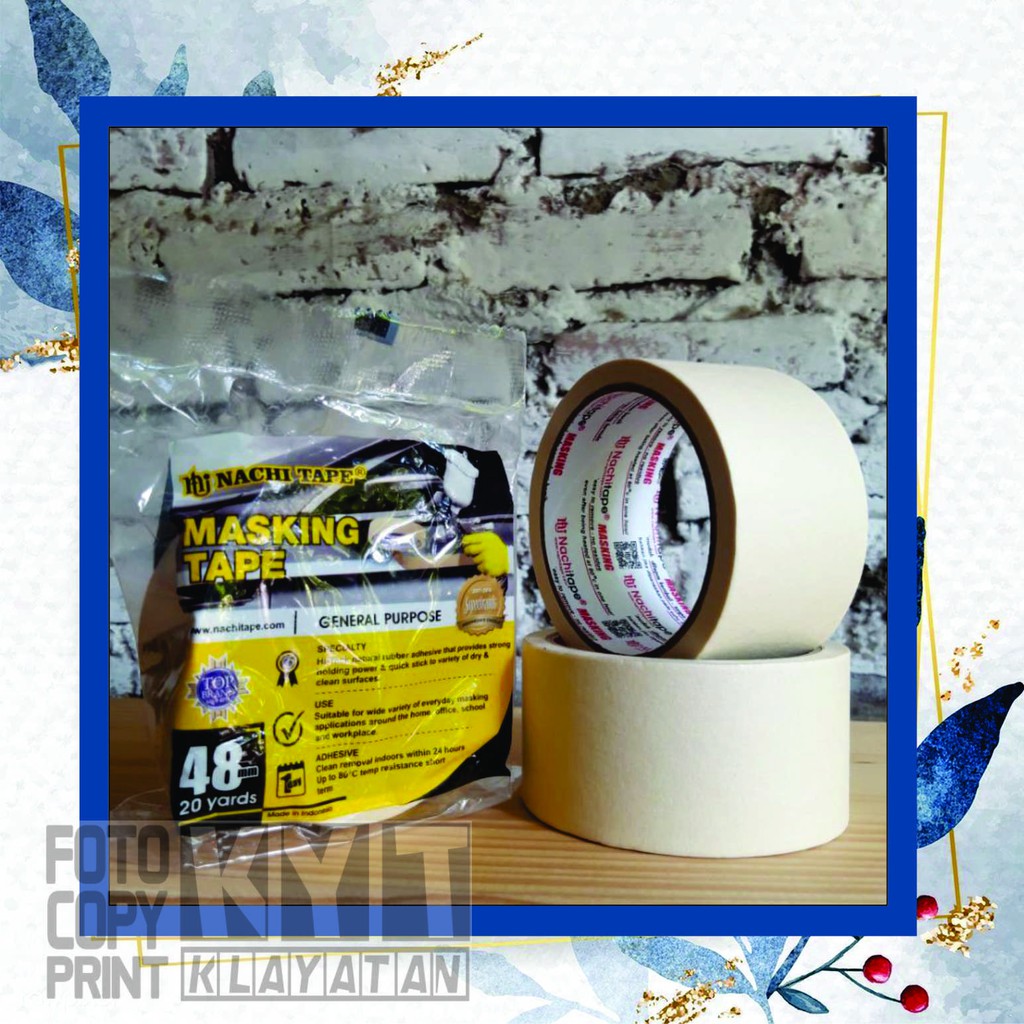 

Lakban Kertas / Masking Tape Besar