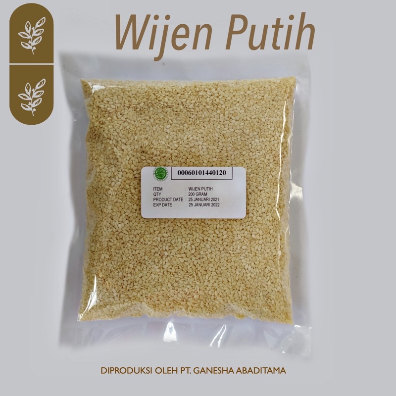 

Wijen Putih Refill Bumbu Rempah 200 g
