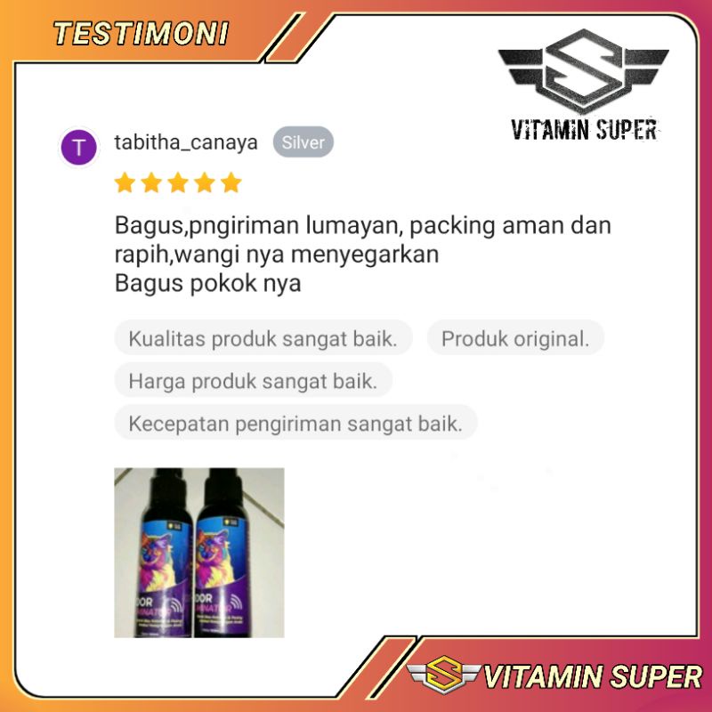 Penghilang Bau Pesing Odor Eliminator | Penghilang Bau Pesing, Membunuh Kuman dan Bakteri, Basmi Bau Tidak Sedap Pipis, Urine dan BAB Anabul