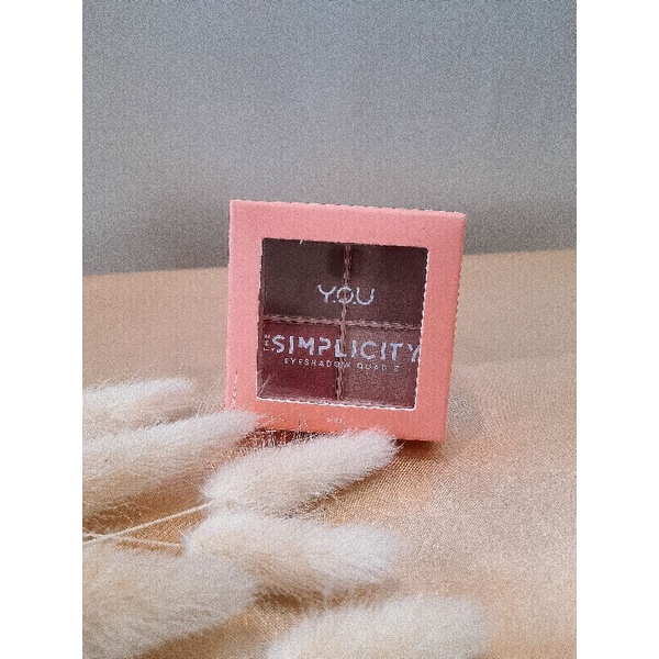 The Simplicity Eyeshadow Quad by YOU Makeups - 06 FRESH
