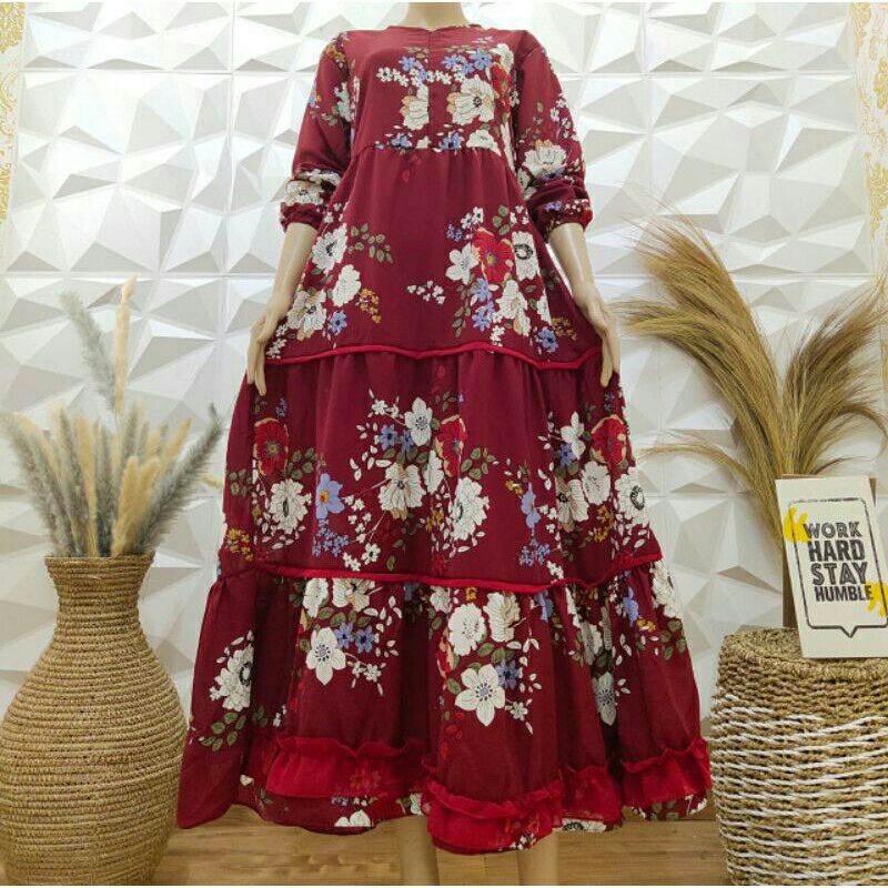 Gamis Umpak plAat Monalisa