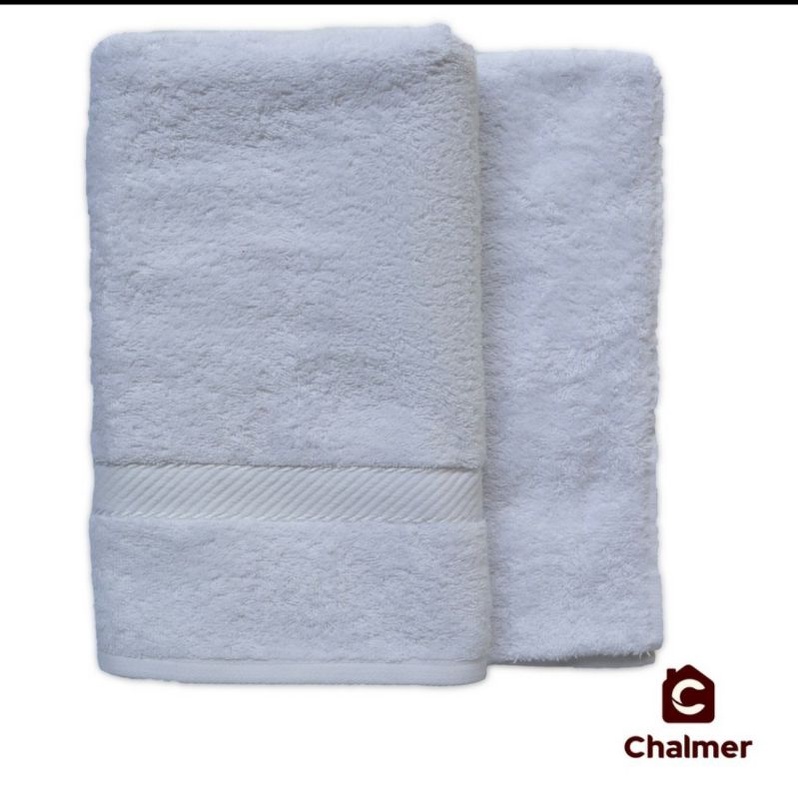 Handuk Chalmer 70 x 140 Handuk Mandi Dewasa Lembut Serap Air Tebal Berkualitas by Natural Terry Towel