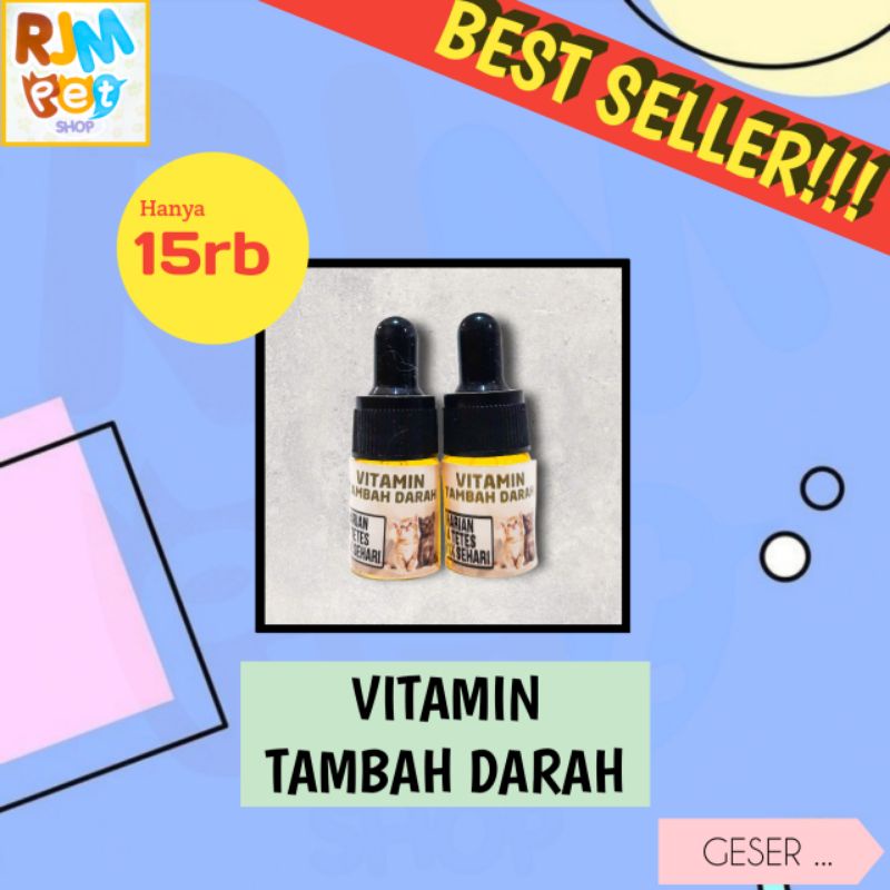 Vitamin Tambah Darah Kucing