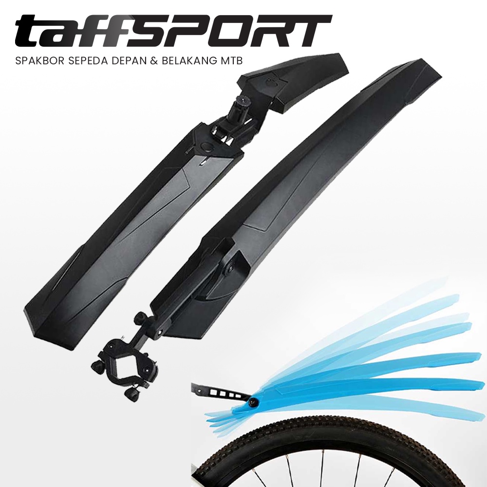 Spakbor Sepeda Depan &amp; Belakang MTB - Y901 - OMSE81BK Black