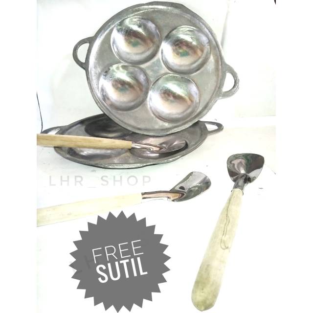 CETAKAN KUE LUMPUR /CETAKAN TELUR /CETAKAN KUE 4 LUBANG