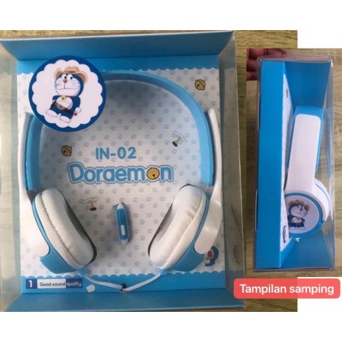 HGM-010 Headphone Karakter Kartun / Headset Kabel Cartoon / Headset Bando Motif Earphone Pl