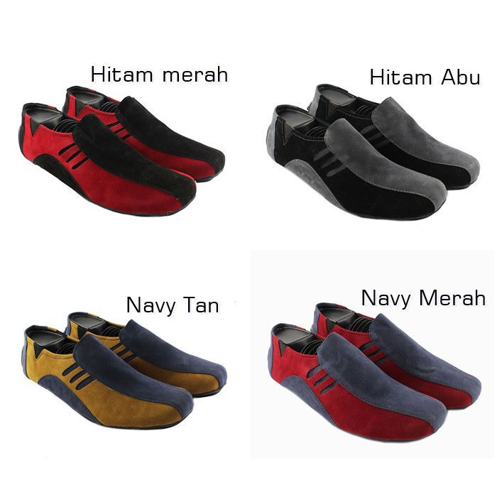 [ POLOS ] Sepatu Slip On Slop Pria Neymar Casual Pria Formal Santai Hengout GRATIS KAOSKAKI