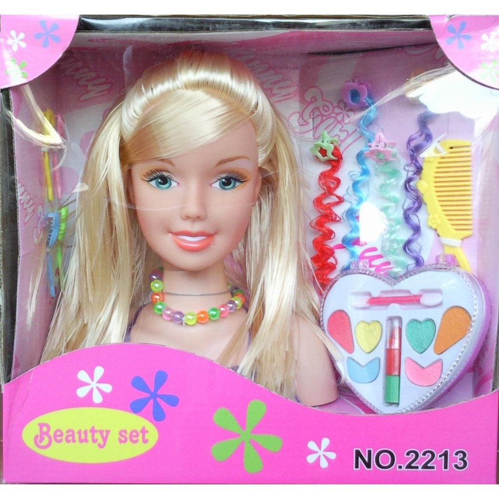 Make Up Doll Princess Boneka Wajah Barbie Merias Make Up Dream