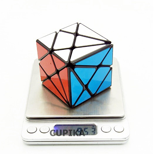 Rubik 3x3 Yj Yongjun Vajra Fisher Speed Magic Cube BLACKBASE