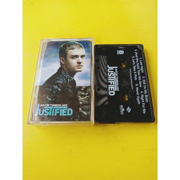 Kaset JUSTIN TIMBERLAKE Justified