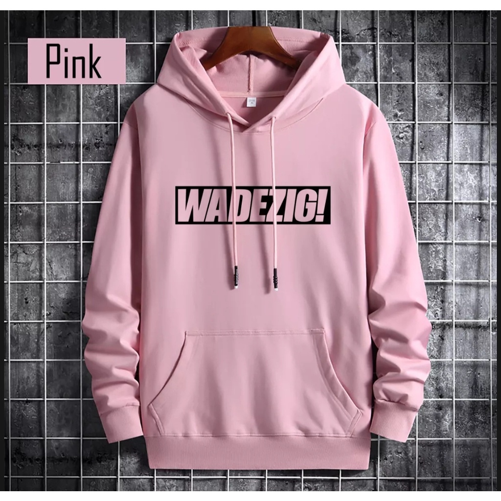 WADEZIG - SWEATER HODDIE UNISEX JUMBO / SWEATER OVERSIZE WANITA/ SWEATER PRIA /SWEATER WADEZIG M -3XL (COD)