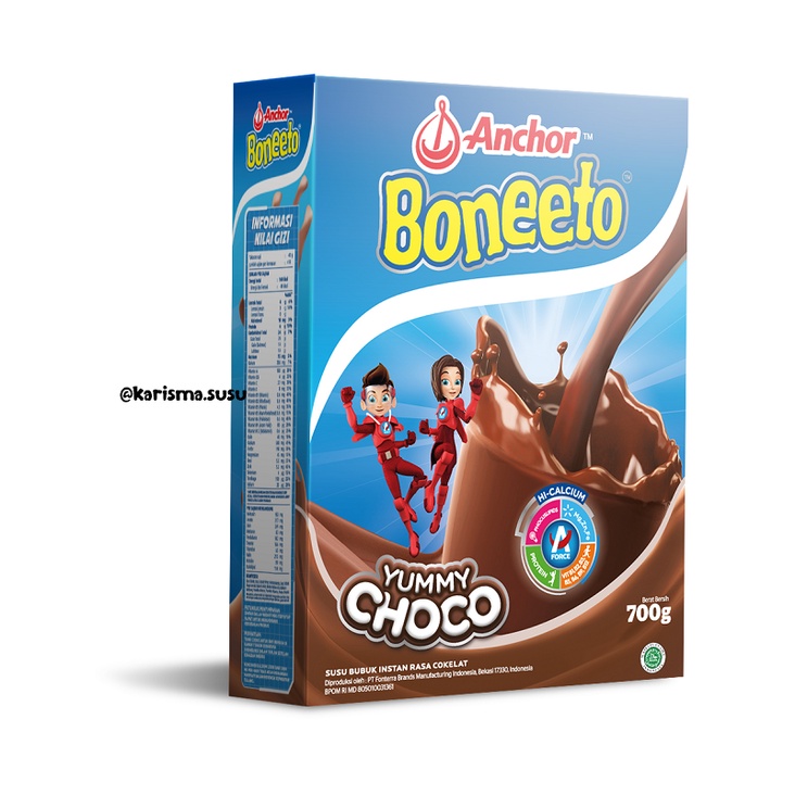 

Boneeto usia 5-12 tahun Coklat/Vanila 685GR/TOP.KING