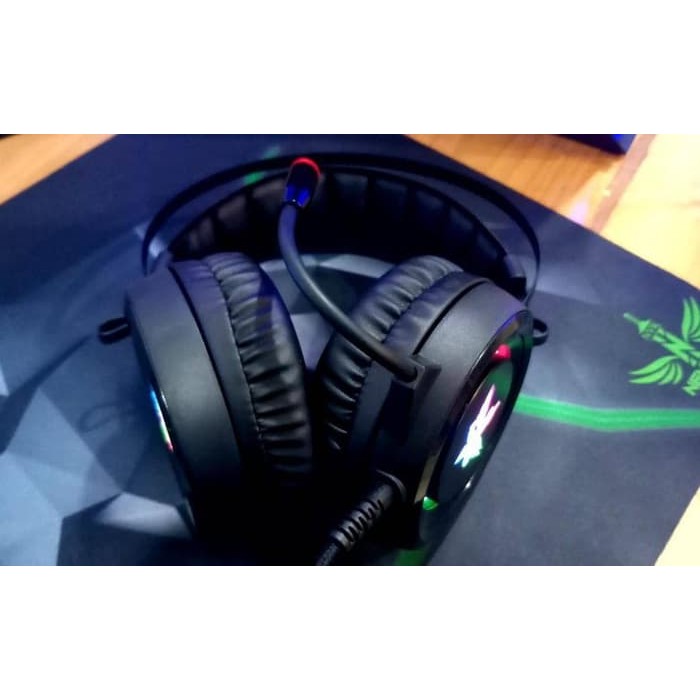 Headset Gaming Rubick NYK HS-N09 Color RGB Original