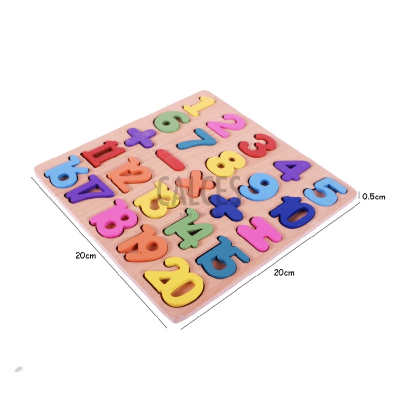 Puzzle ABC Murah Puzzle 123 Murah Puzzle Geometri Murah  Toys Mainan Kayu