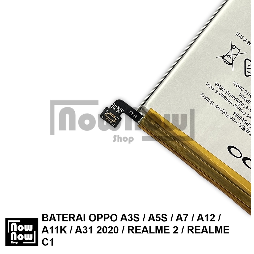 Baterai Oppo A3S A5S A7 A12 A11K A31 2020 2 C1 BLP673 Batre Batere Baterei Battery HP