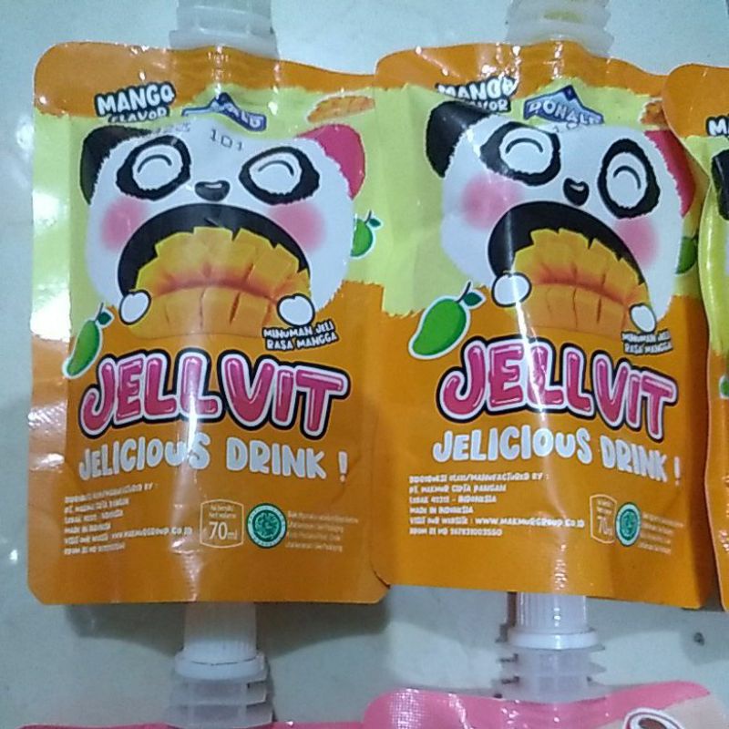 JELLVIT Jelicius DRINK 70ml (1 Pack isi 10 bks)