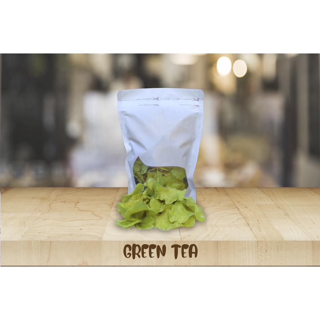 

Keripik Ubi Rasa Greentea Potato Siip 65gr