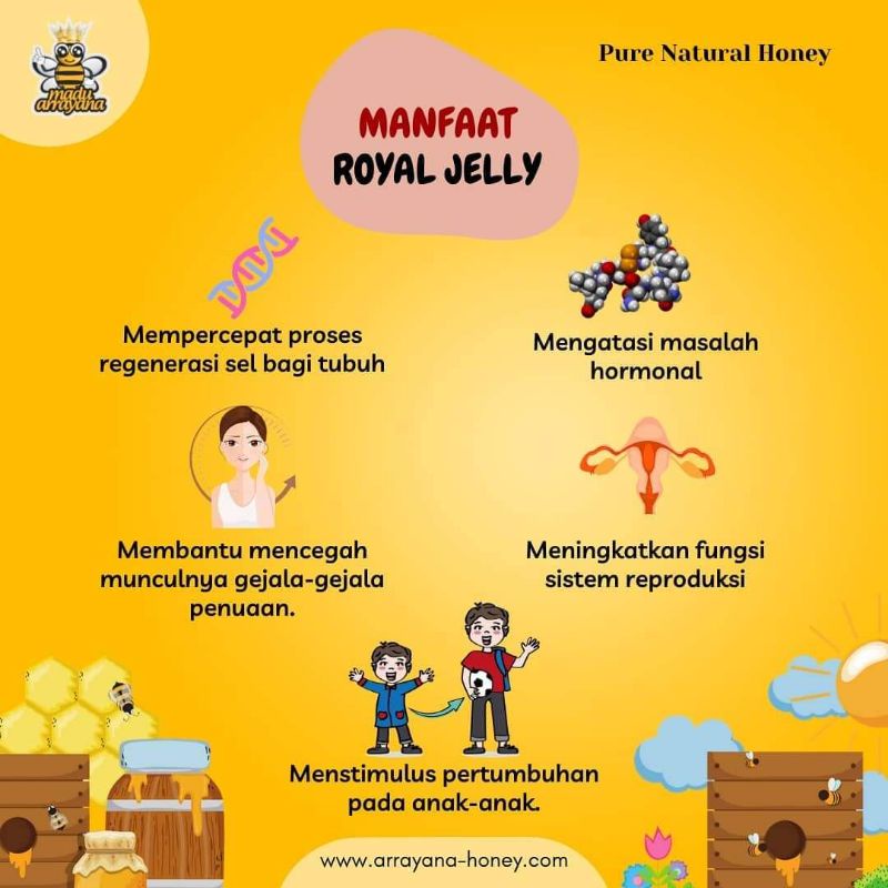 

Royal jelly arrayana