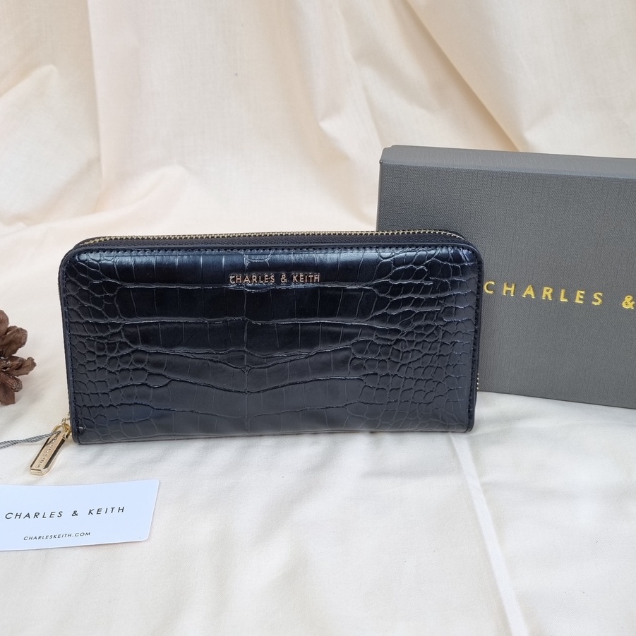 DOMPET CK WANITA CROCO LONG WALLET