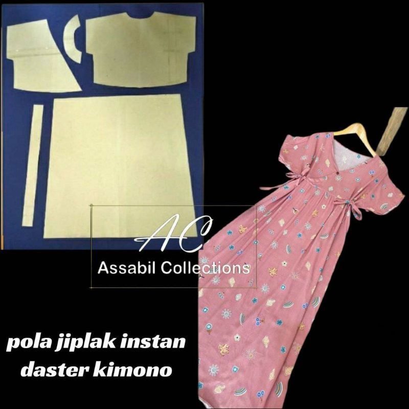 POLA DASTER KIMONO DEWASA