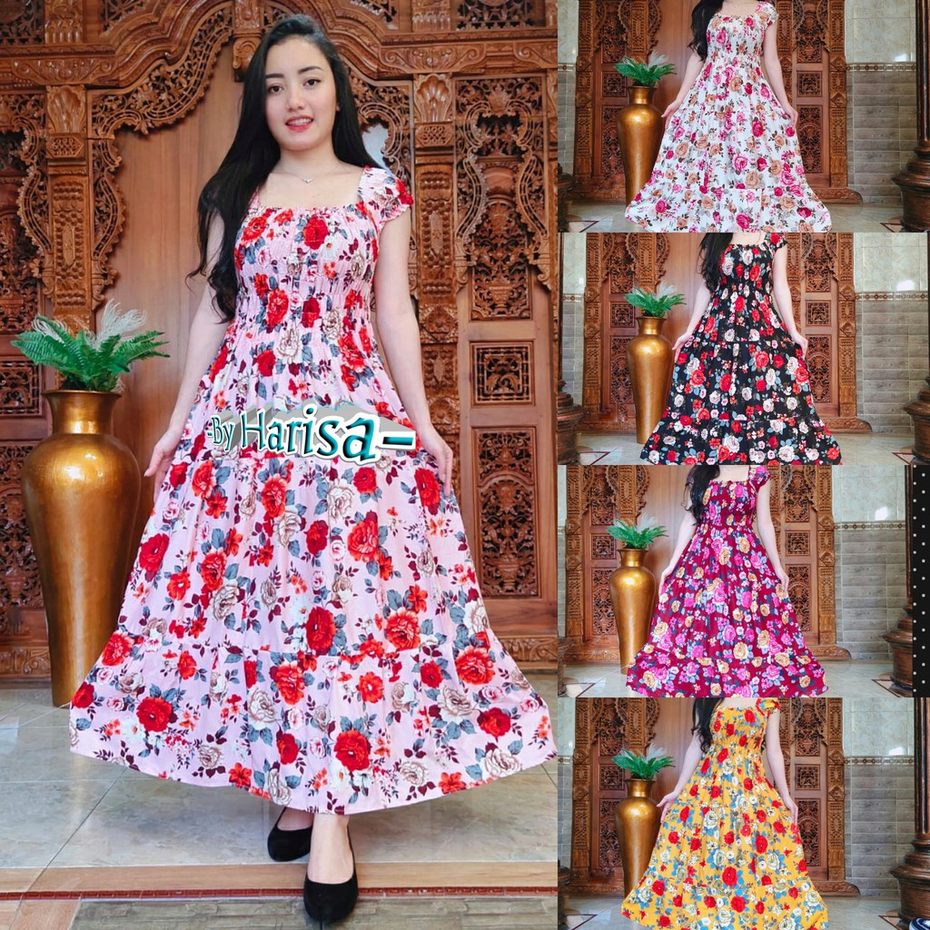 Dress Canda Rose Rayon Super