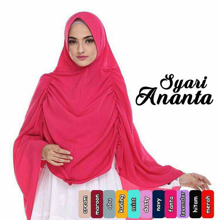 Khimar Syar'i Ananta