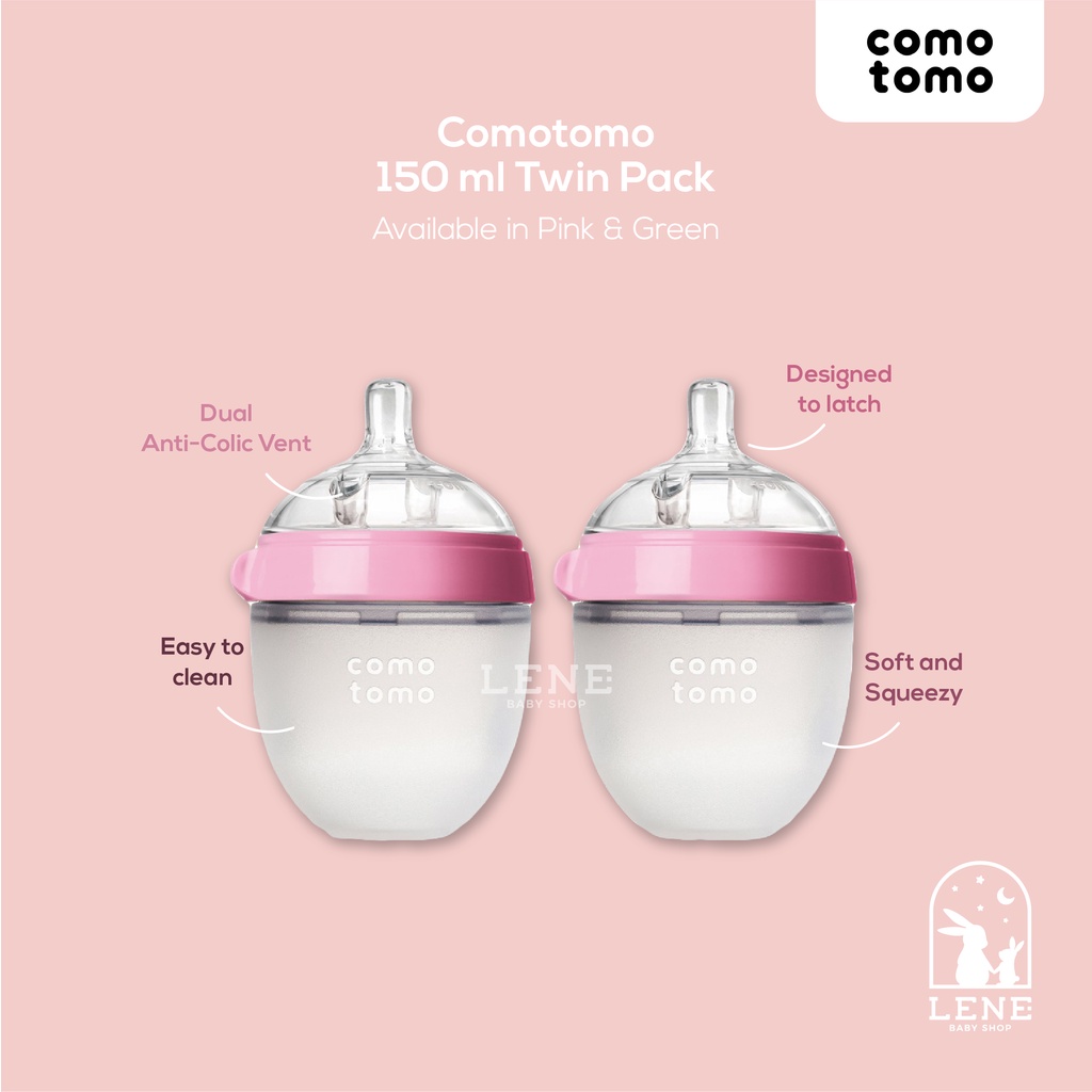 Comotomo 150ml Twin Pack – Botol Susu Bayi