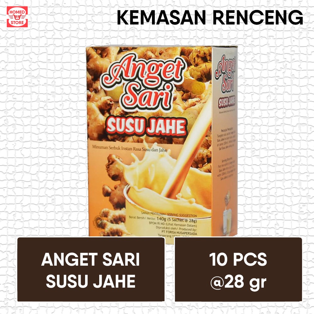 

Anget Sari Susu Jahe 10x28 gr