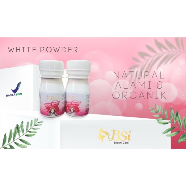 Bibit serbuk pemutih/ BSI white Powder