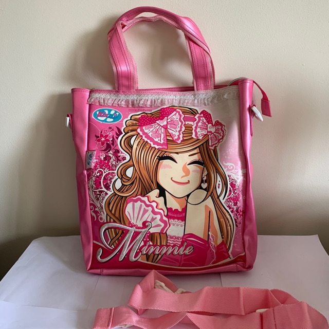 MINMIE ori tote bag tas laptop besar