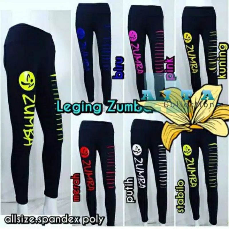 LEGGING ZUMBA MURAH MERIAH