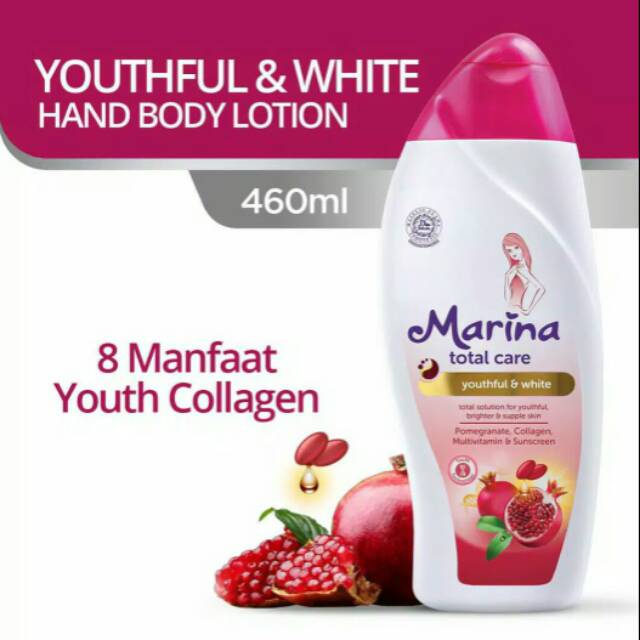 MARINA HAND & BODY LOTION TOTAL CARE 460ML