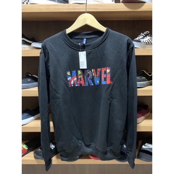 CREWNECK HnM MARVEL BLACK