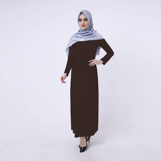 Dark Brown -  Zoya inner dress Atika