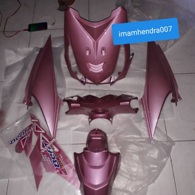 Body alus beat karbu pink