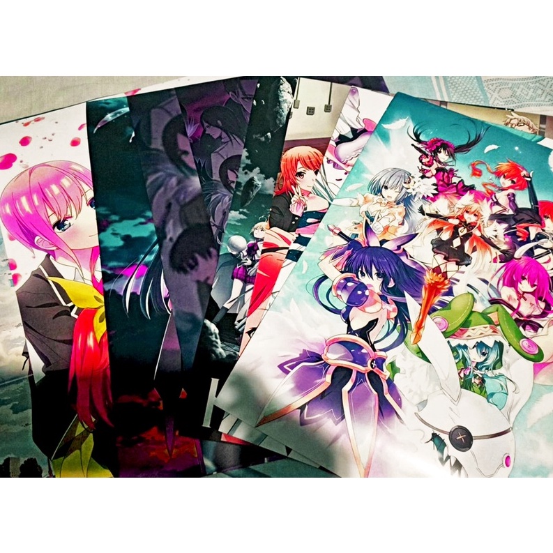 [PAKET POSTER DINDING ISI 10pcs] ANIME ATTACK ON TITAN, HAIKYU, TOKYO REVENGERS, KIMETSU NO YAIBA-3