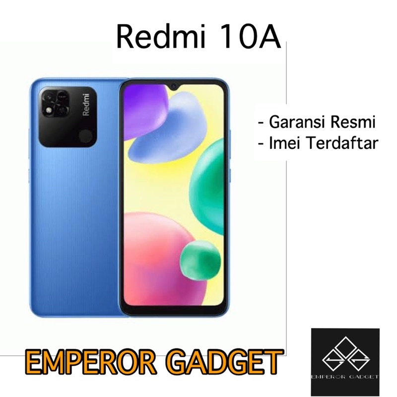 Xiaomi Redmi 10A Ram 4/64 GB Garansi Resmi-2