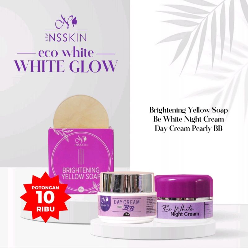 New Nsskin Paket Eco / paket ekonomis pemutih wajah bpom
